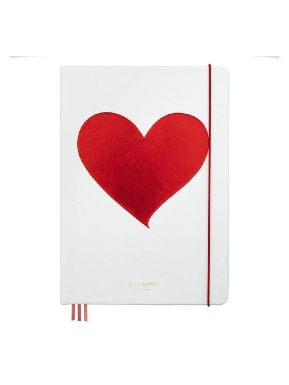 KATE SPADE NEW YORK XL HEARTS TAKE NOTE NOTEBOOK